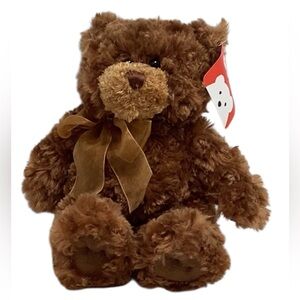 🍄 GUND Stuffed CORIN Brown Bear #6047354 - NWT